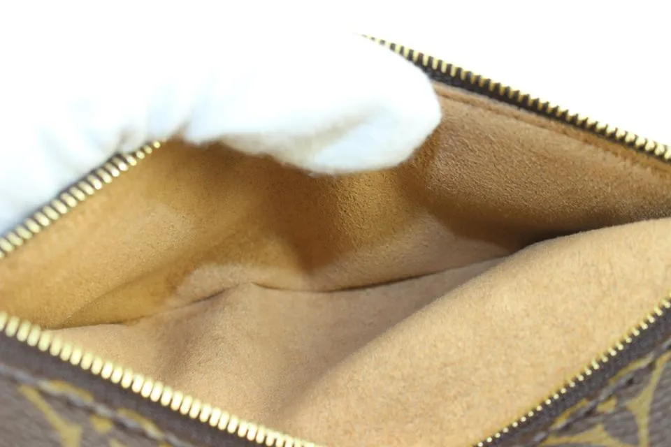 Louis Vuitton Rare Monogram Loop Chain Hobo Crossbody Croissant Bag 1118lv34