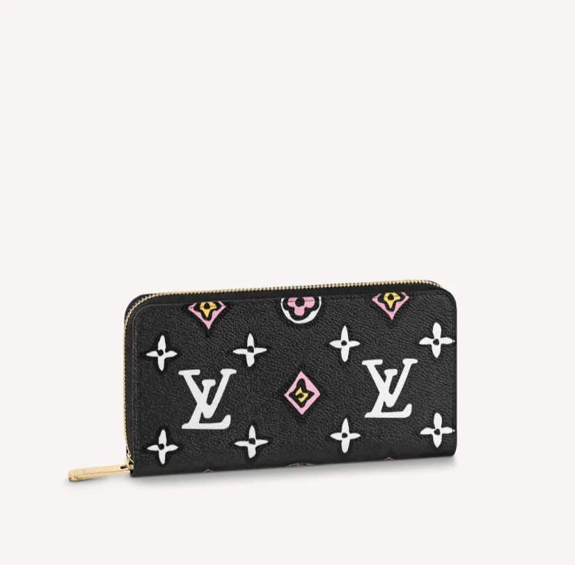 Louis Vuitton Wild at Heart Illustration Long Zippy Wallet M80683