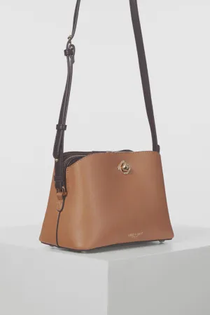 Luella Grey Julianna CrossBody Bag Camel/Black