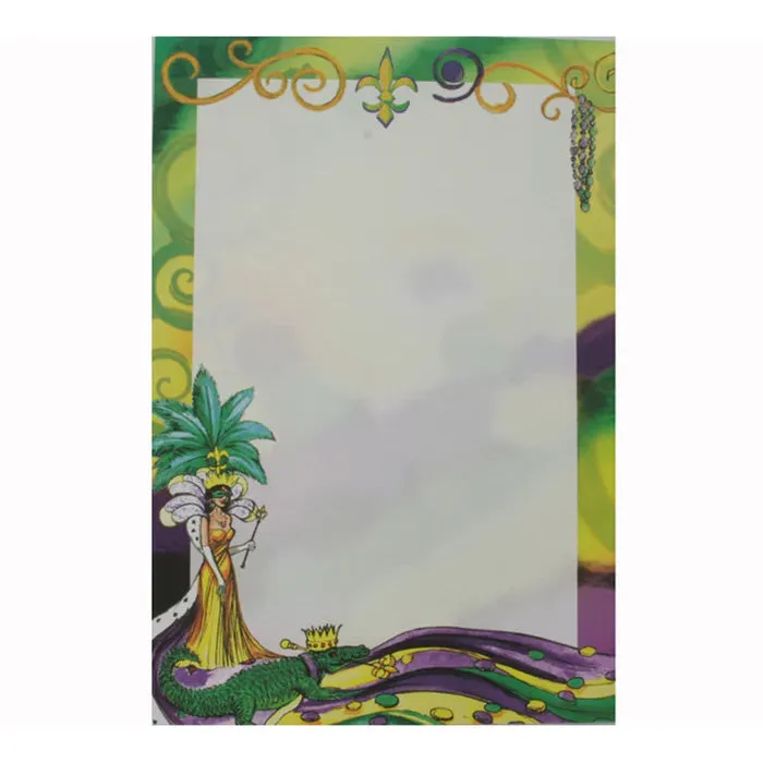 Mardi Gras Queen Invitation, Individual
