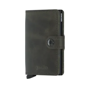 MINI Wallet Vintage Olive Black