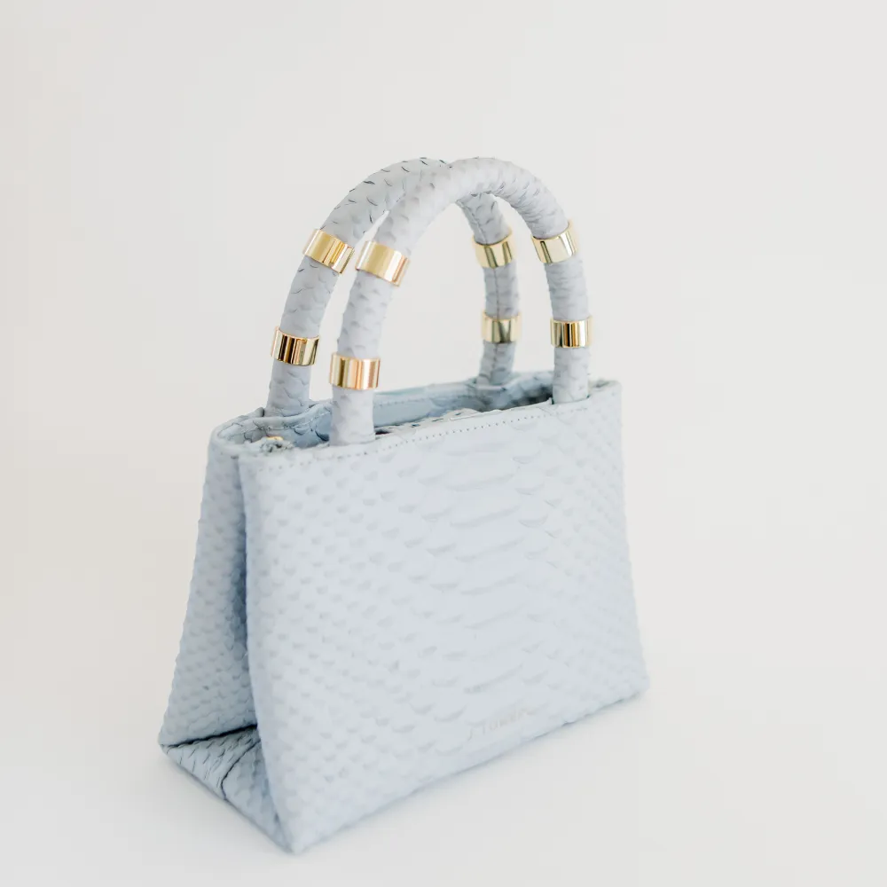 MINI WILLIAM | Dove Blue Python