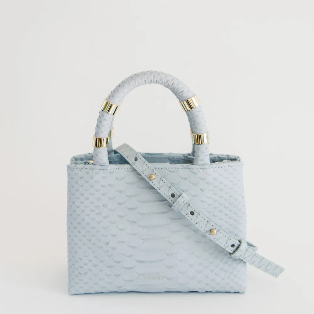 MINI WILLIAM | Dove Blue Python