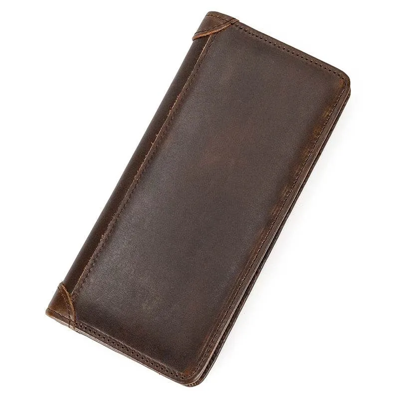Multi-Slot Clutch Purse for Women Leather Evening Card Wallet
