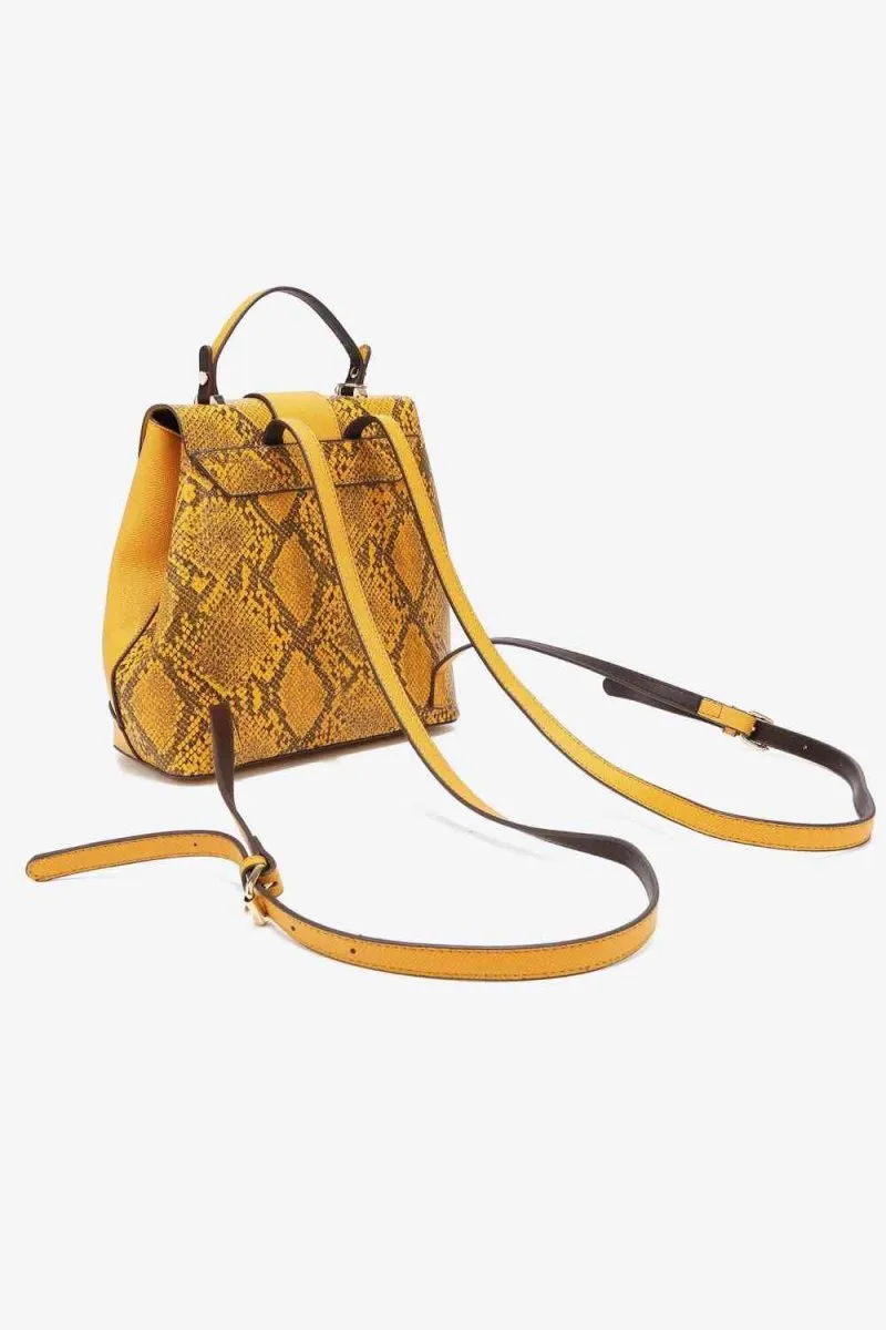 Nicole Lee Python Trio: Backpack, Crossbody & Pouch Set