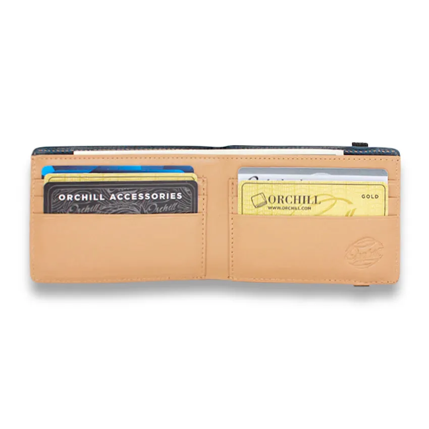 Orchill Hitchens Wallet Blue/Tan