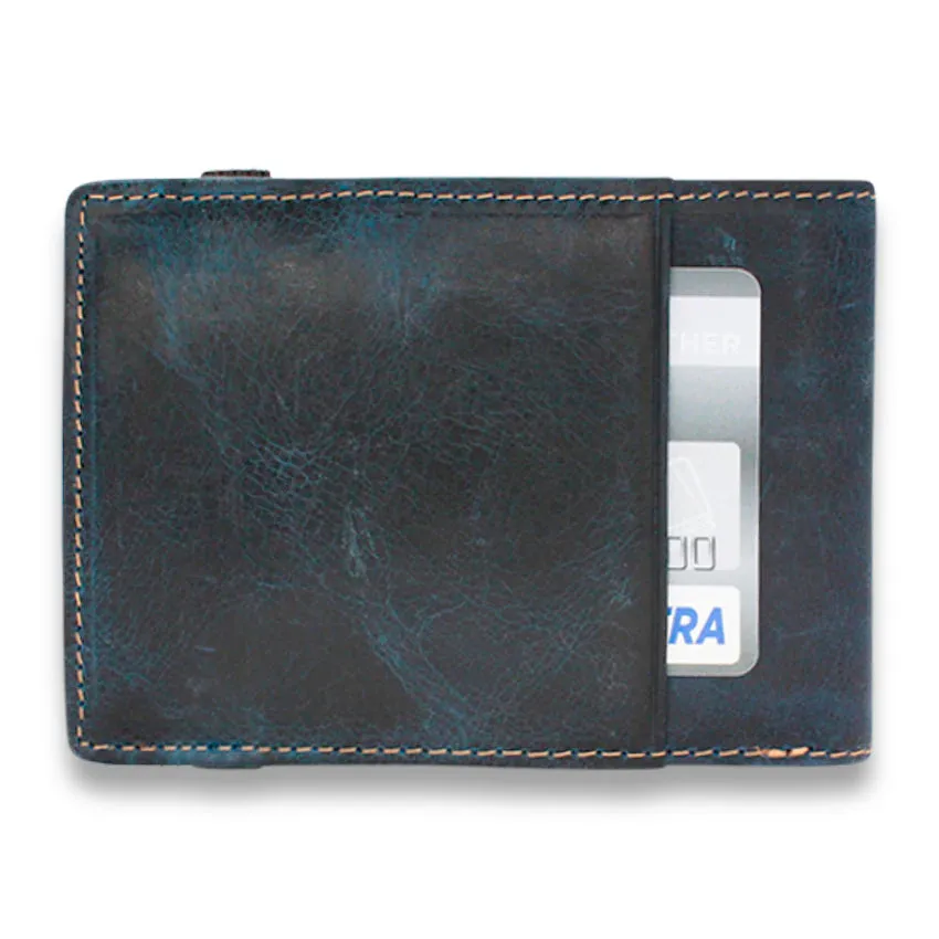 Orchill Hitchens Wallet Blue/Tan