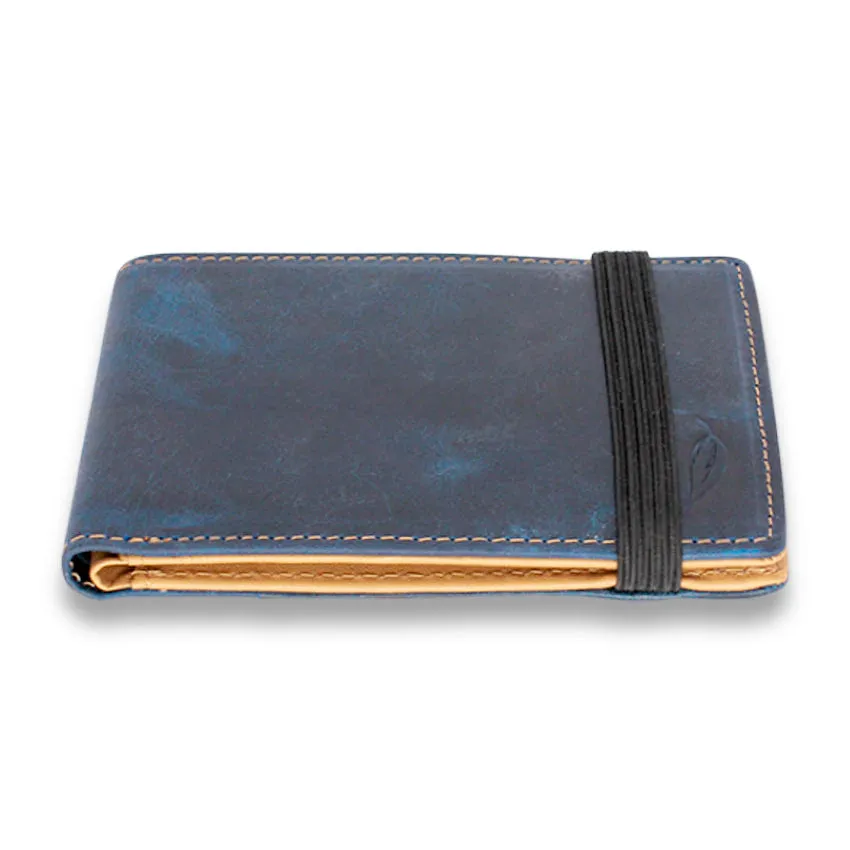 Orchill Hitchens Wallet Blue/Tan