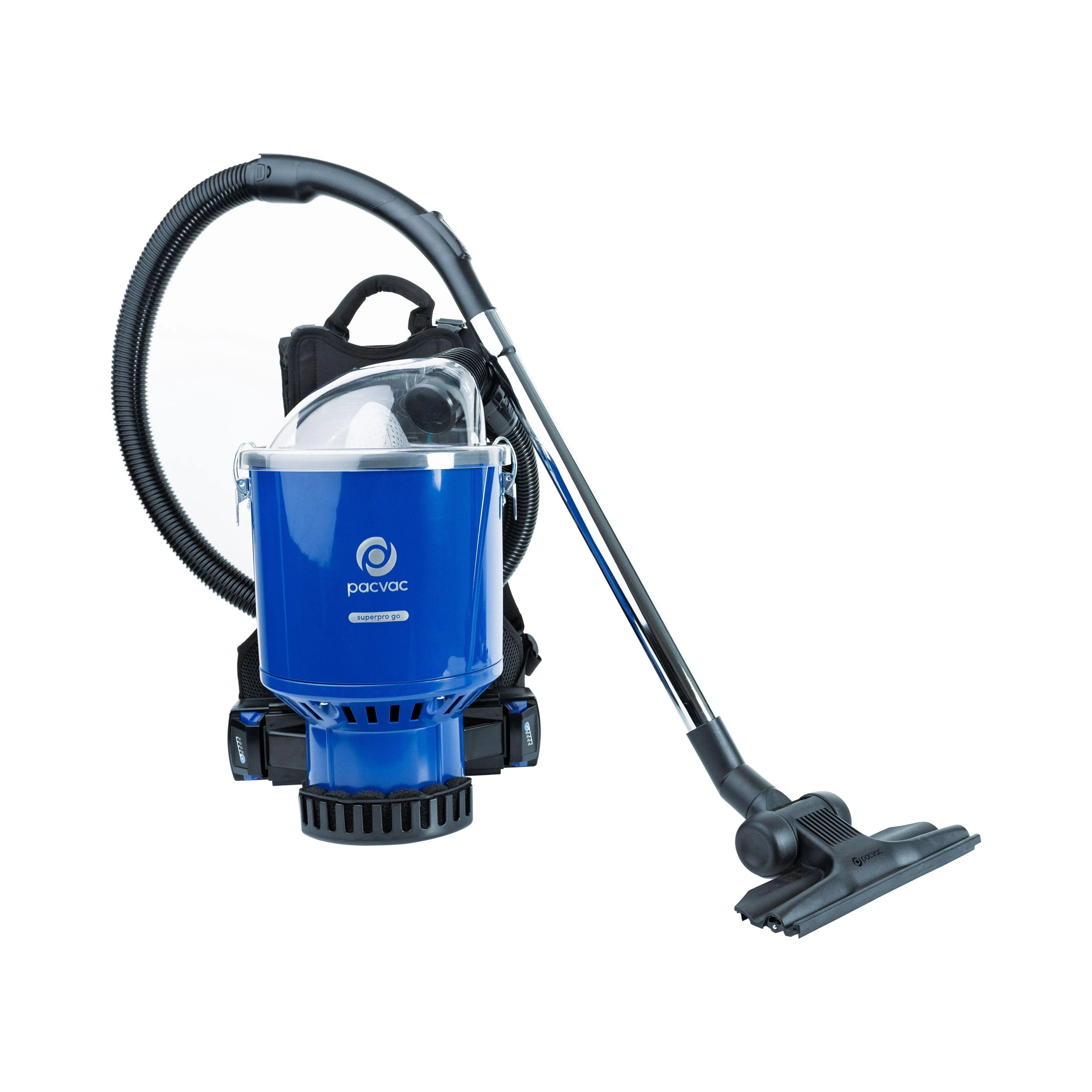 PacVac Superpro Battery Backpack Vacuum
