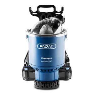 PacVac Superpro Battery Backpack Vacuum