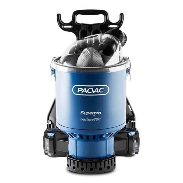 PacVac Superpro Battery Backpack Vacuum