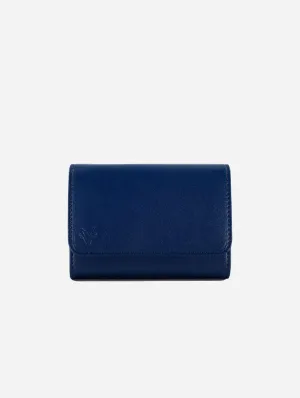 Portman Vegan Corn Leather Purse | Navy