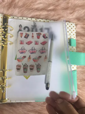 PVC Planner Pouch