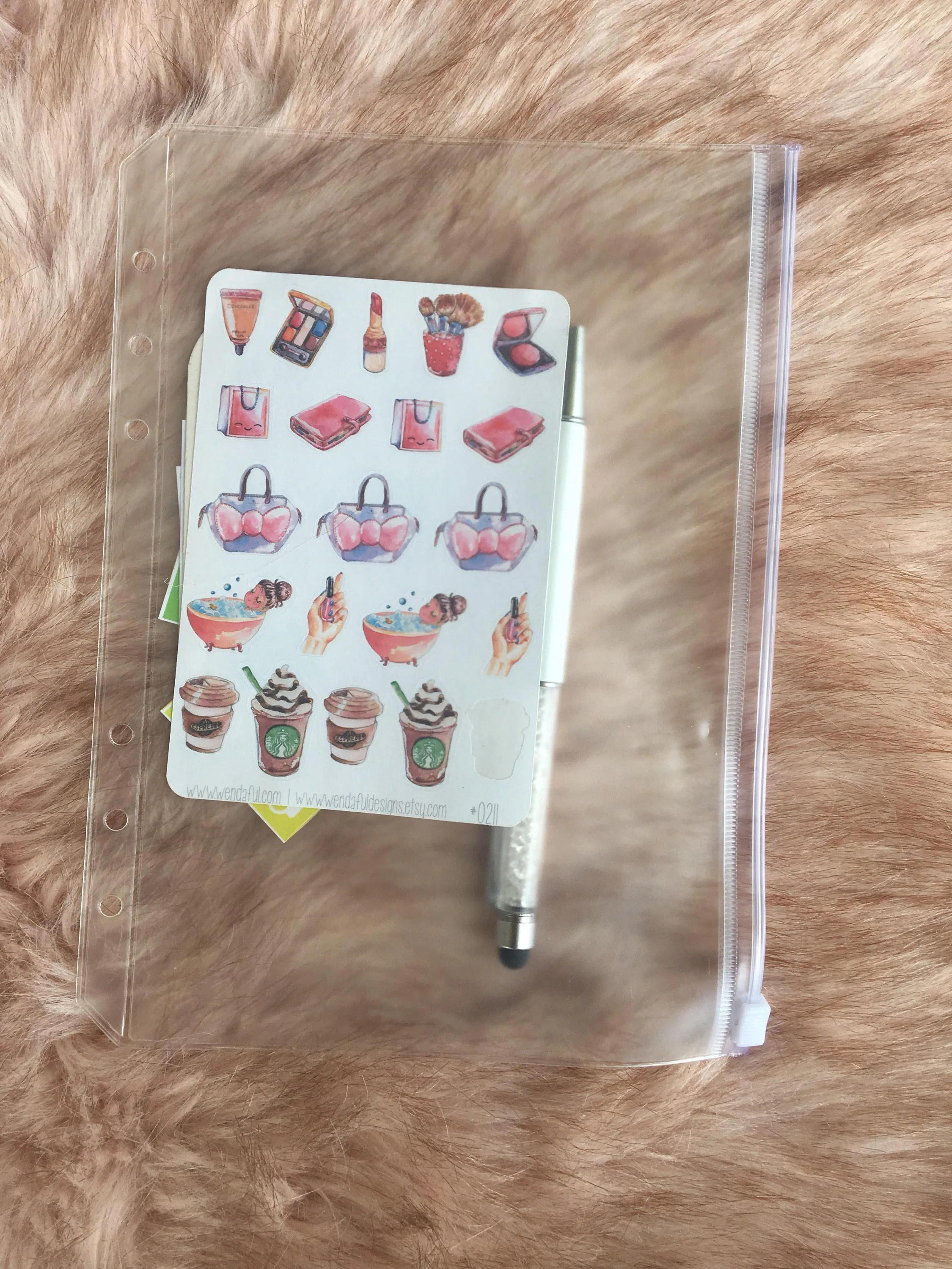 PVC Planner Pouch
