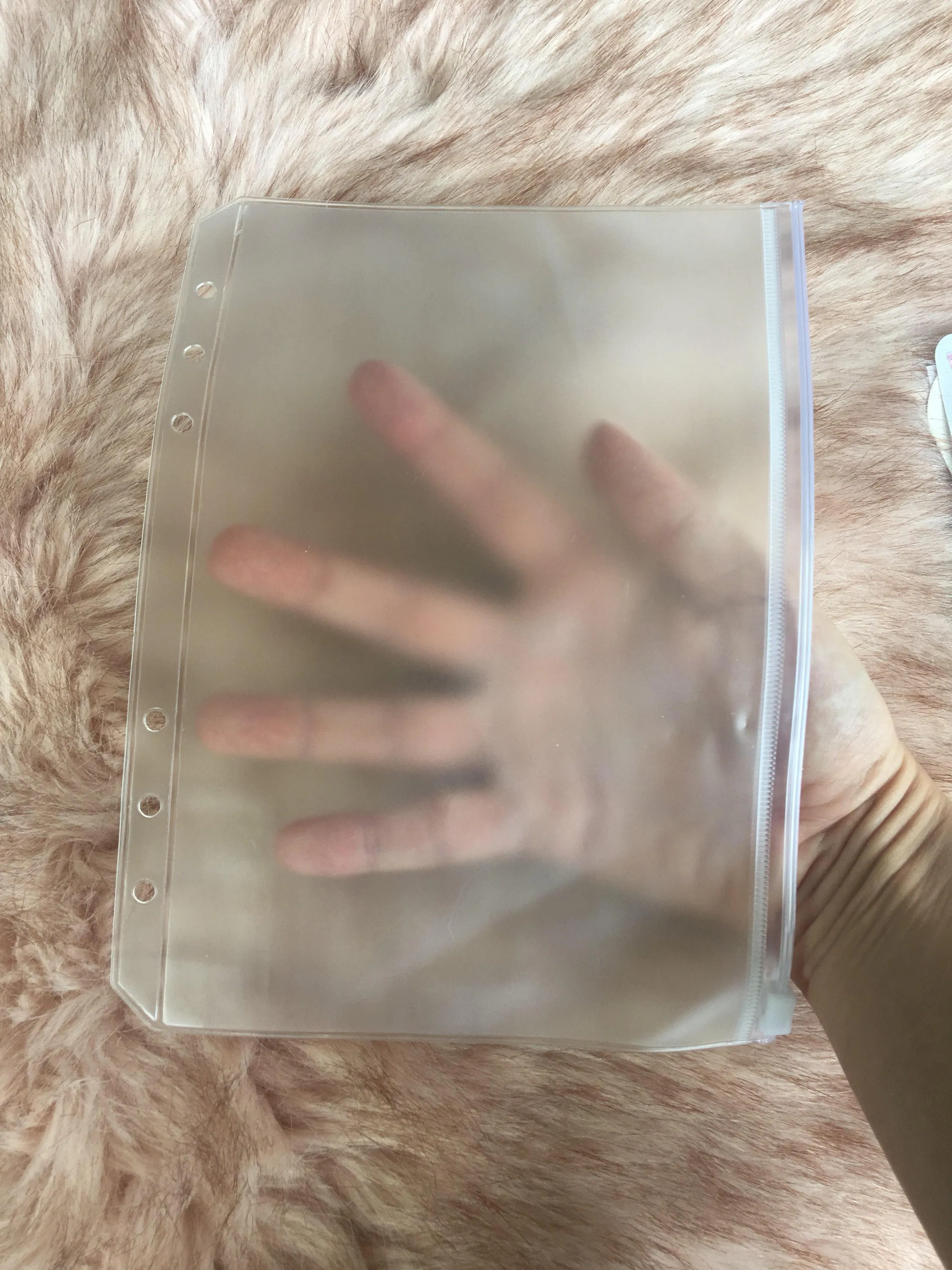 PVC Planner Pouch