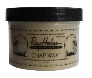 Ray Holes Chap Wax-6oz