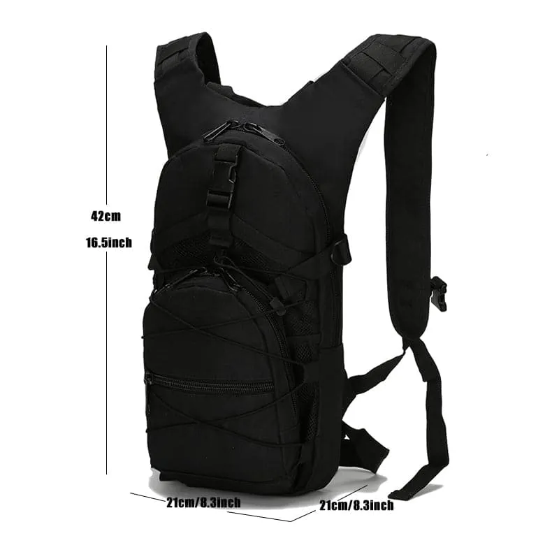 RECON GS2U  Ultralight Tactical Hydration Patrol Back Pack with 3L Bladder.