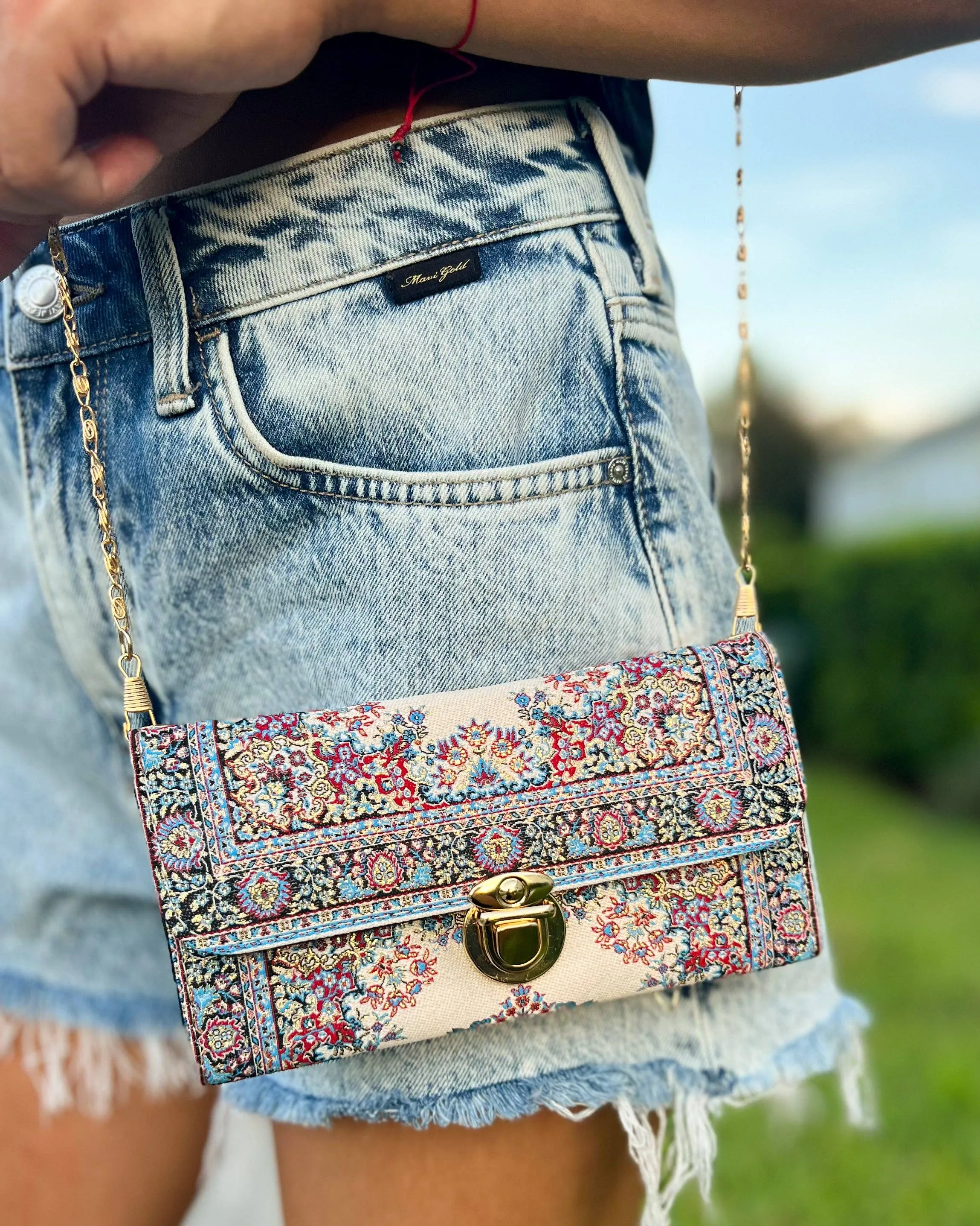 RUGCBAG-029 - Rug Design Crossbody Bag
