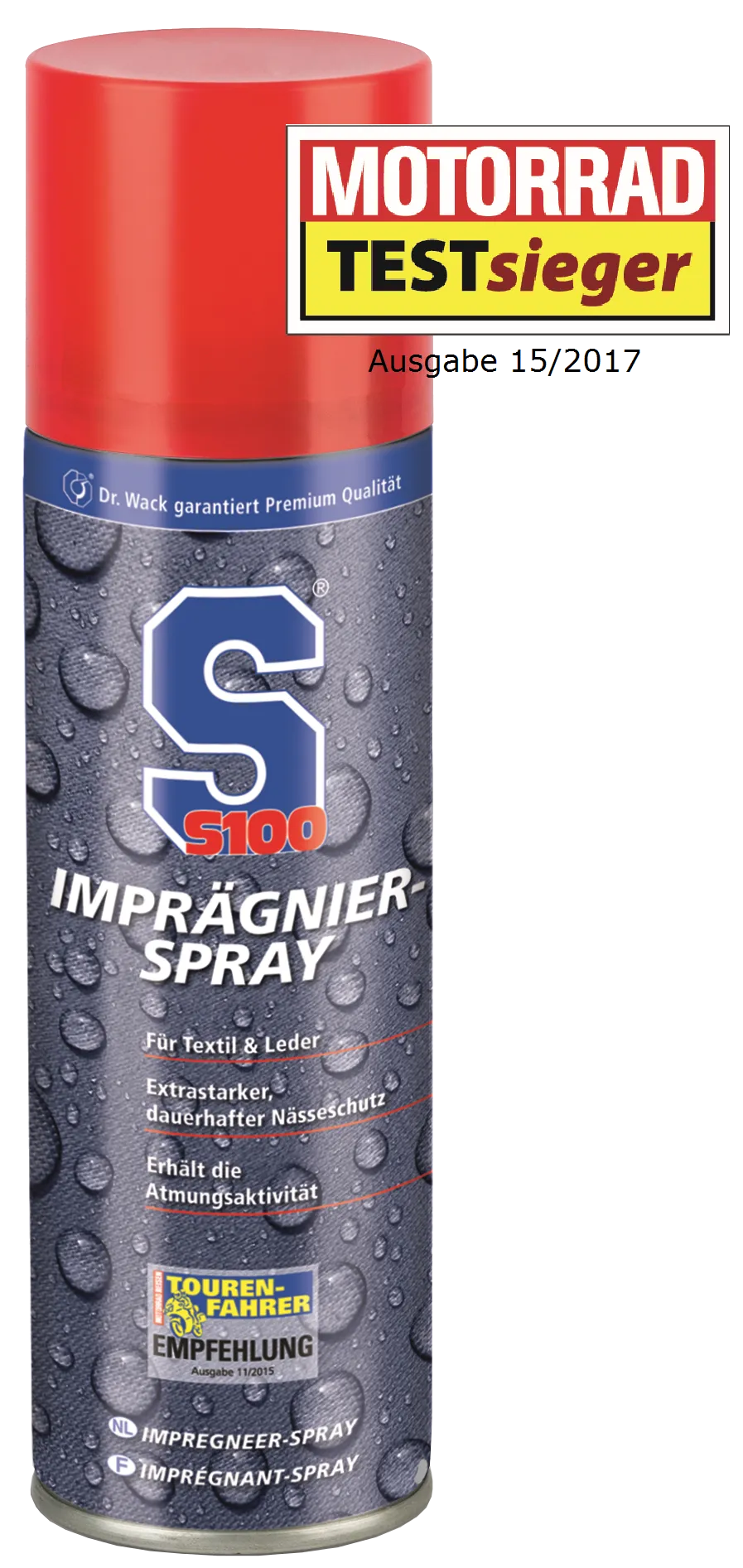 S100 APPAREL MAINTENANCE - WATER PROOFING SPRAY