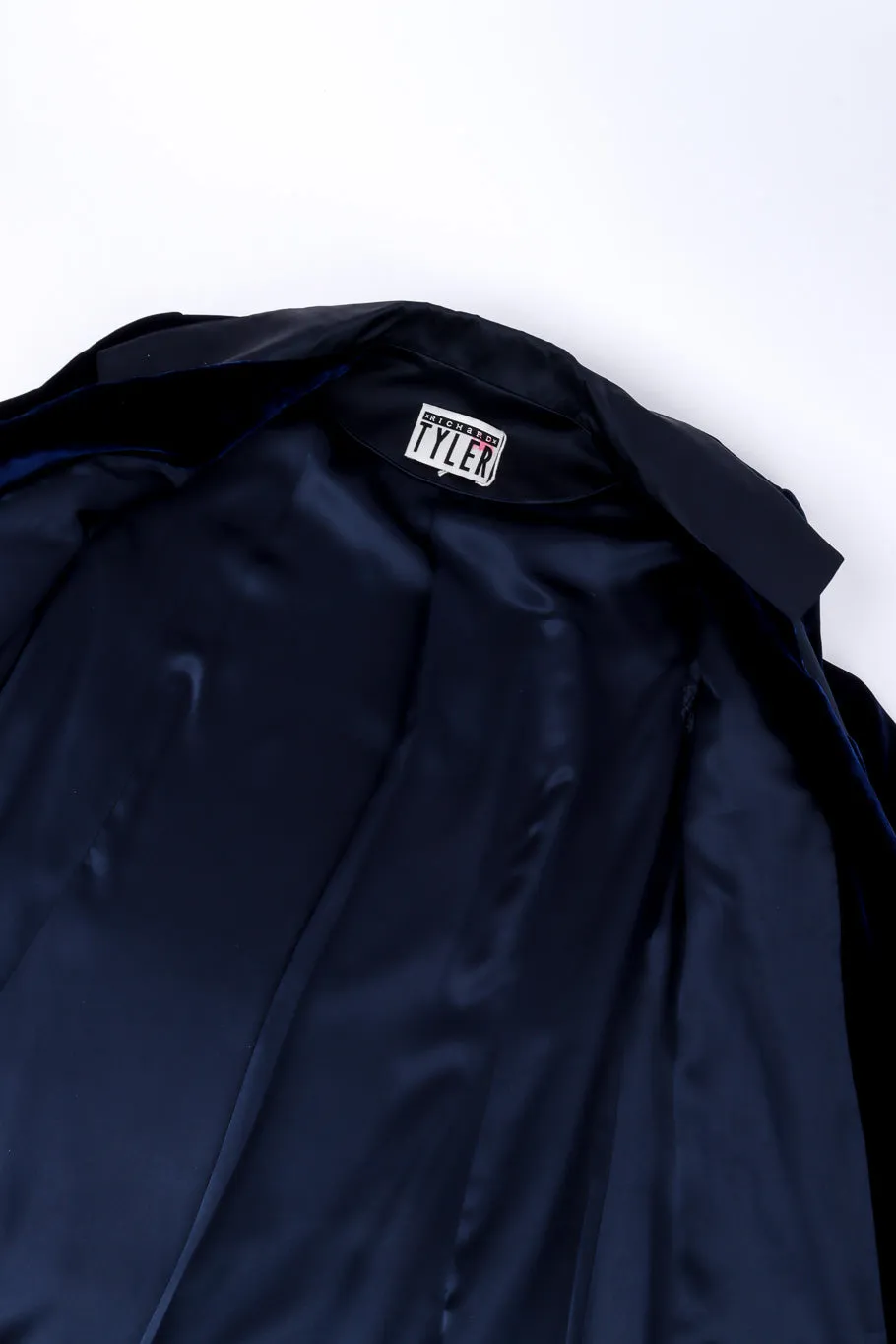 Silk Panel Velvet Duster