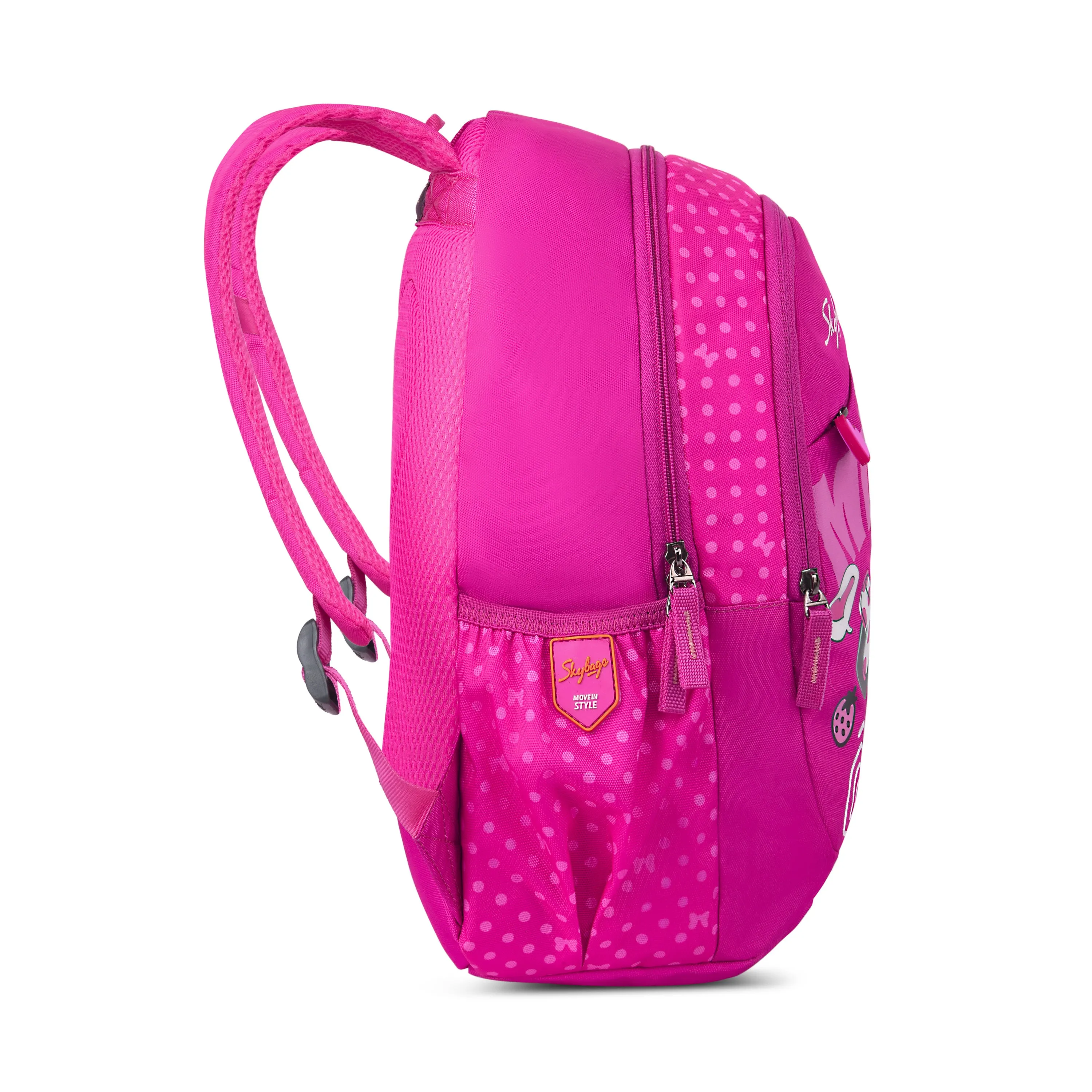 Skybags Minnie Champ  03 School Backpack Pink