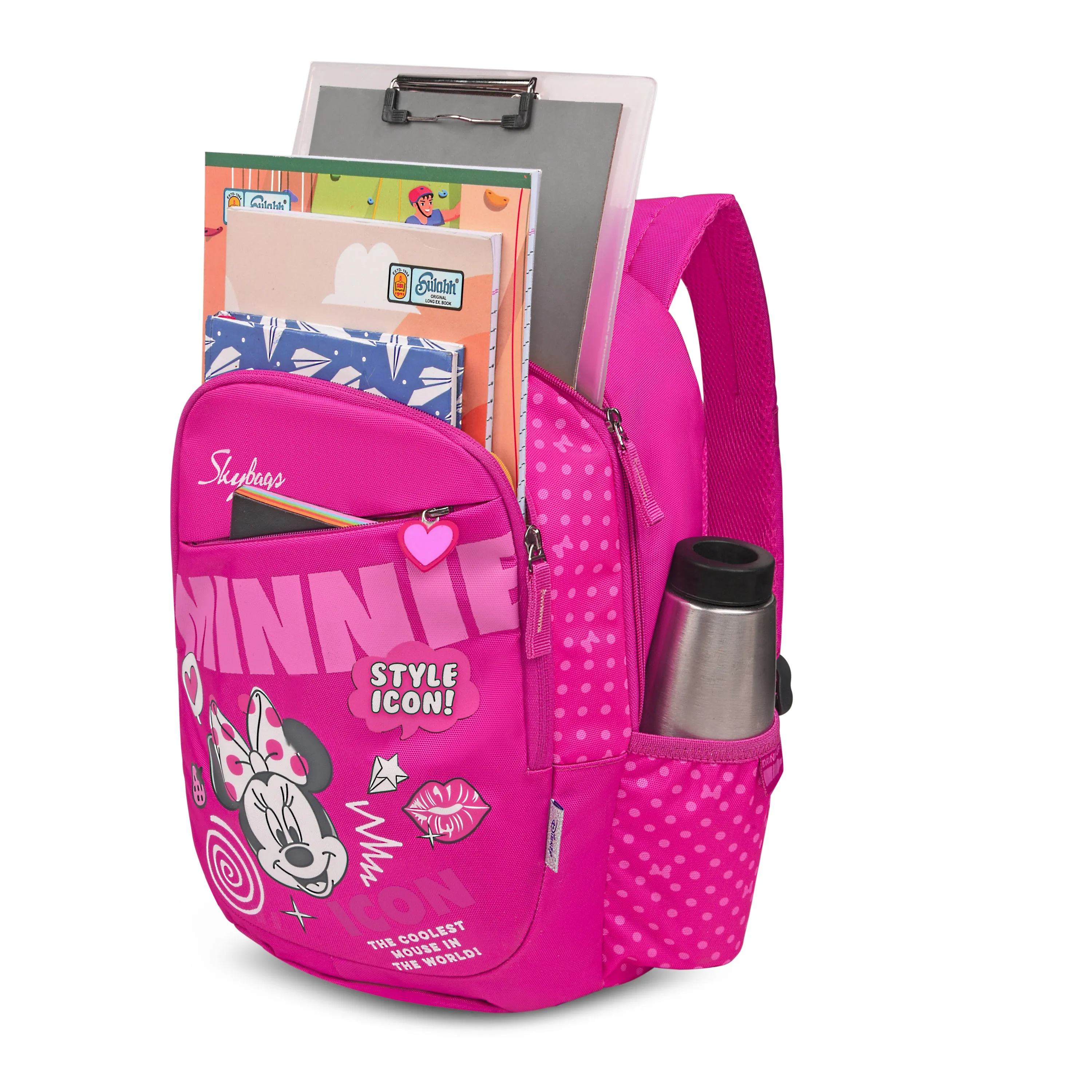 Skybags Minnie Champ  03 School Backpack Pink