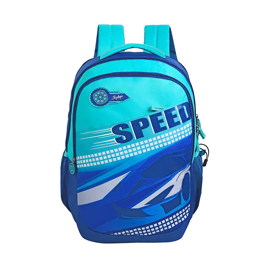 Skybags Squad Plus 06  School Backpack Blue