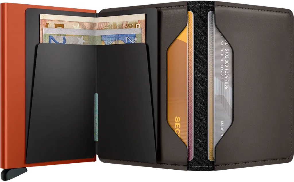 Slimwallet Matte Truffle Orange