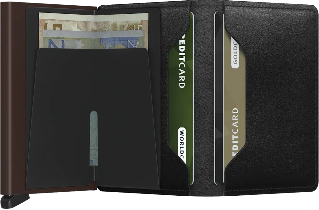 Slimwallet Original Black-Brown