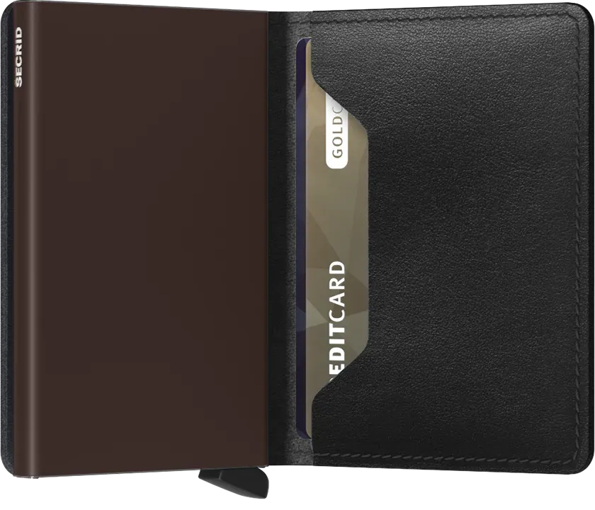 Slimwallet Original Black-Brown