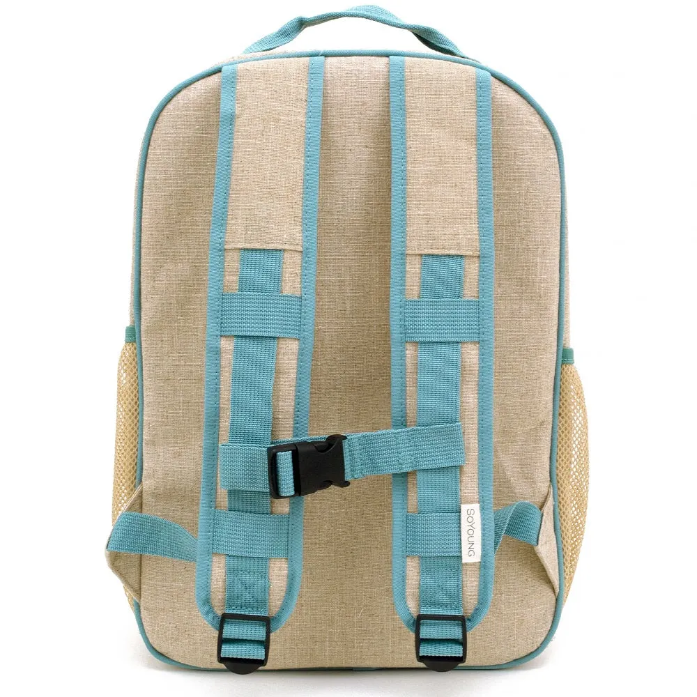 So Young Grade School Backpack (Green Stegosaurus)
