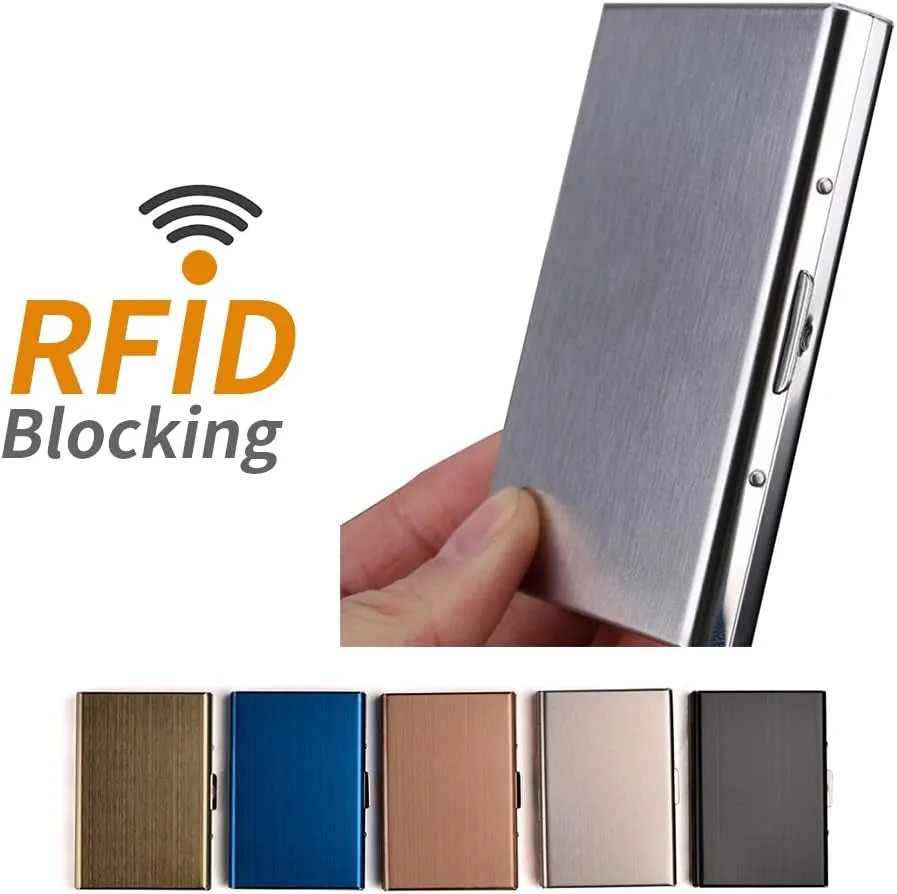 Stainless Steel Credit Card Wallet for Women And Men