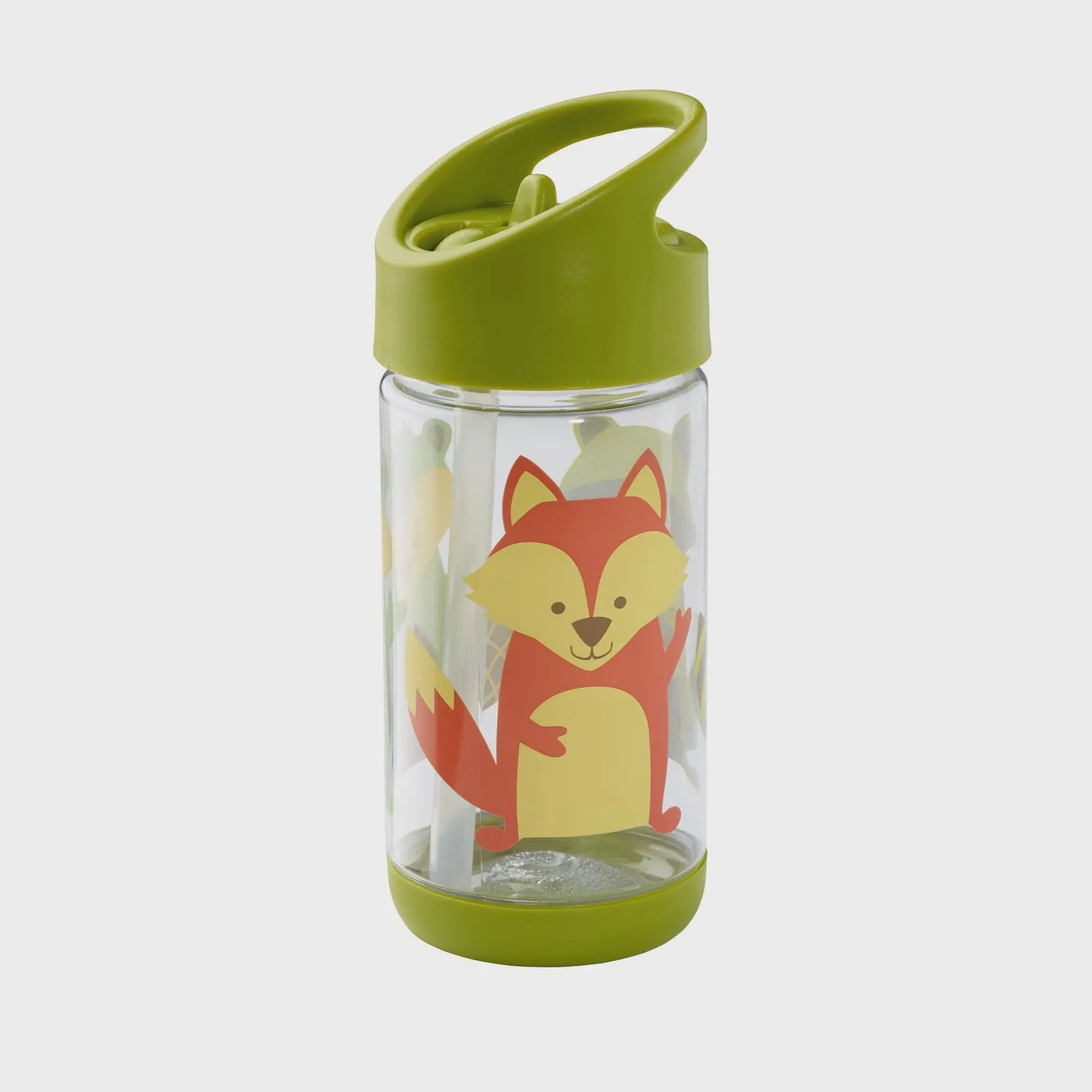 Sugarbooger - Flip & Sip Water Bottle - What Did the Fox Eat?