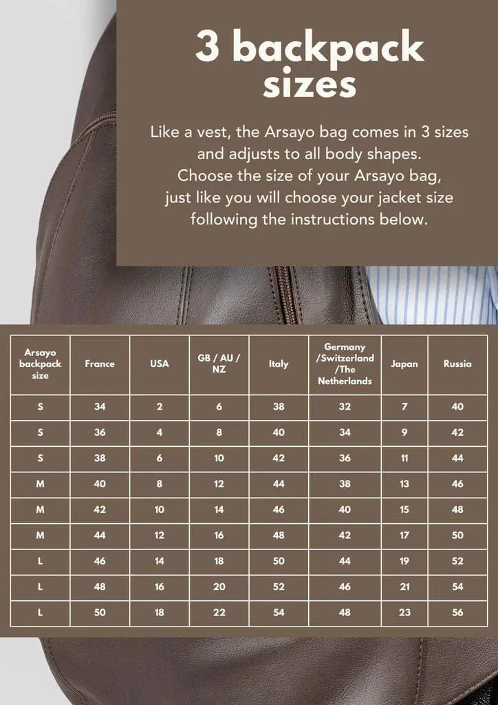 The Original Vegan Leather Backpack | Camel