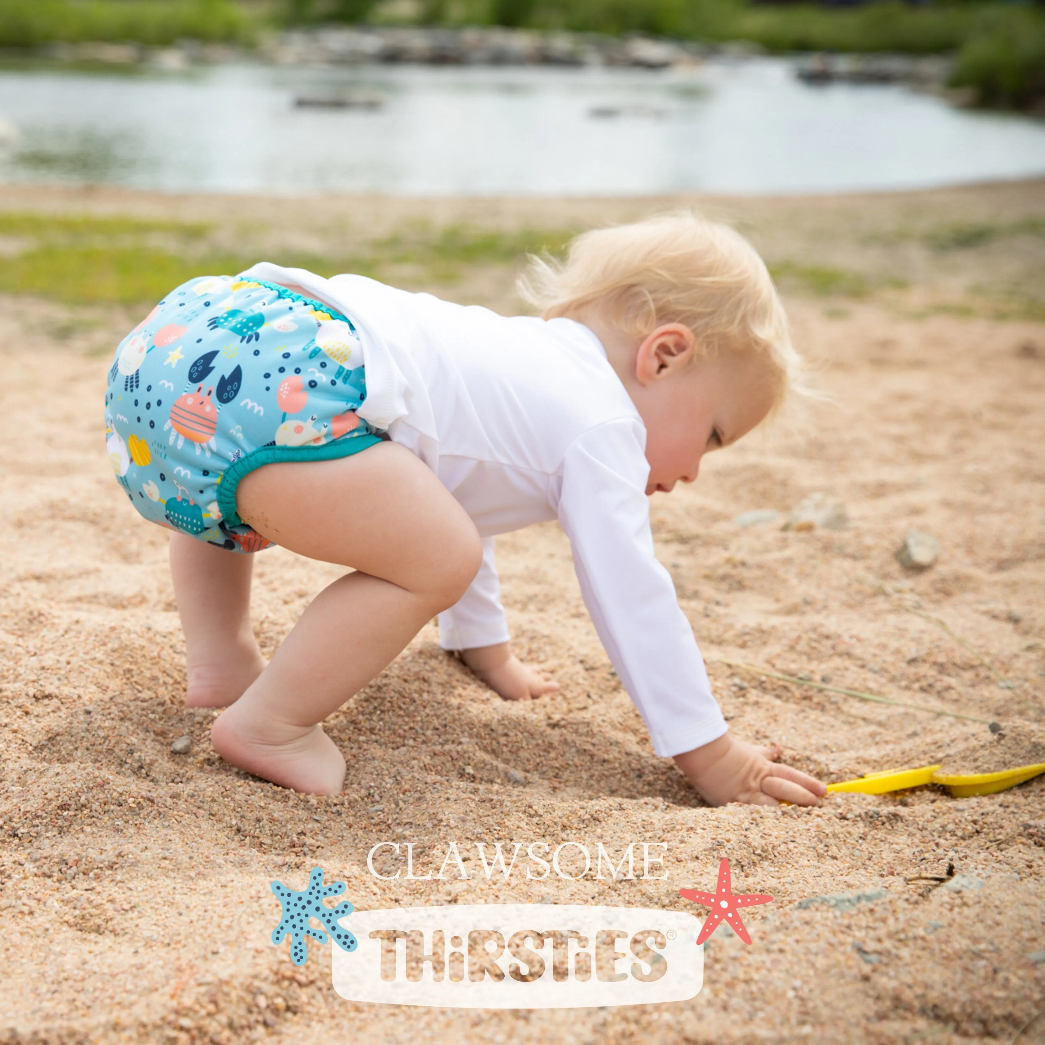 Thirsties Swim Diaper - SIZE 2 (18-40lbs)