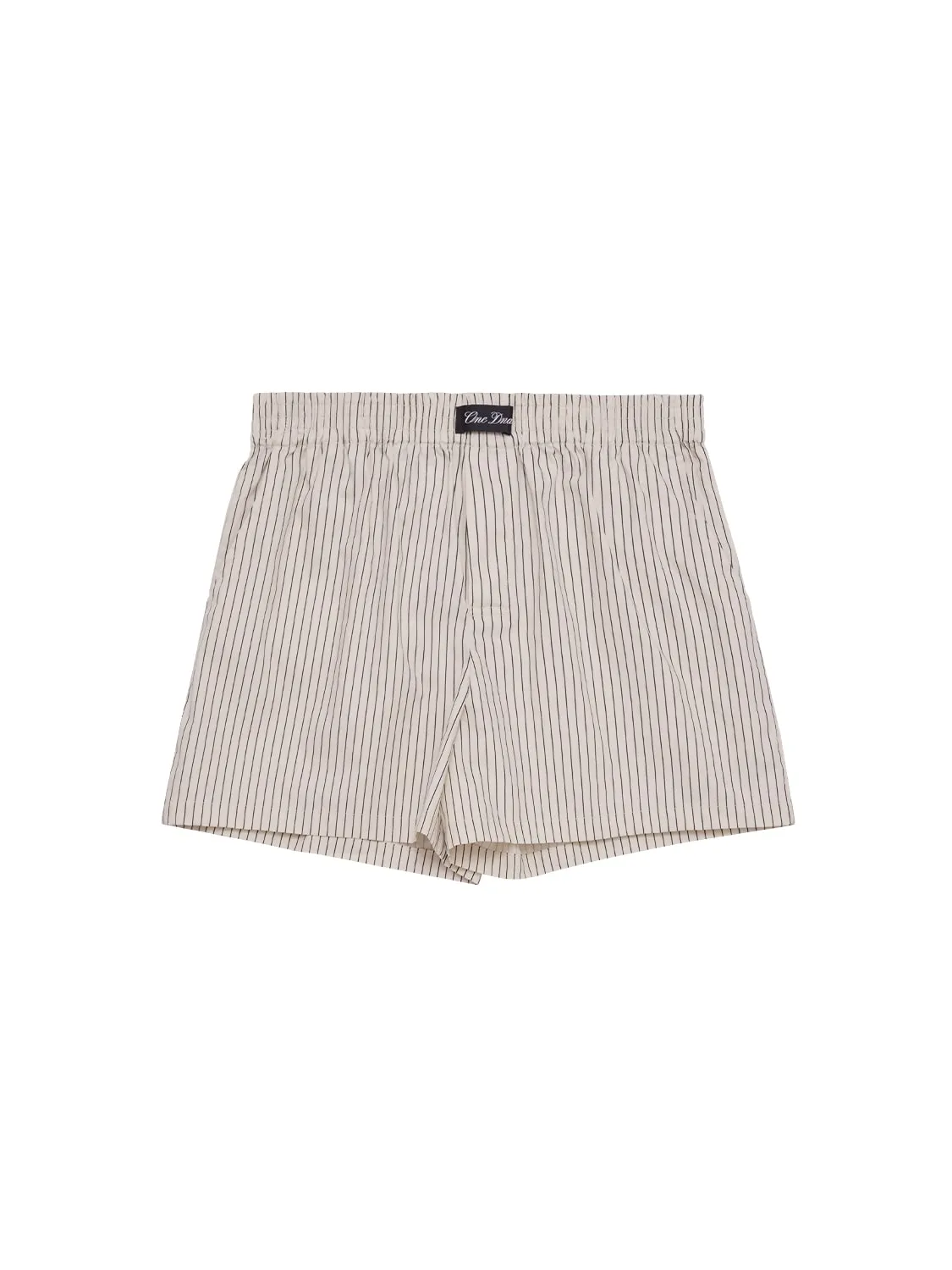 Three-Pocket Boxers Khaki Pinstripe