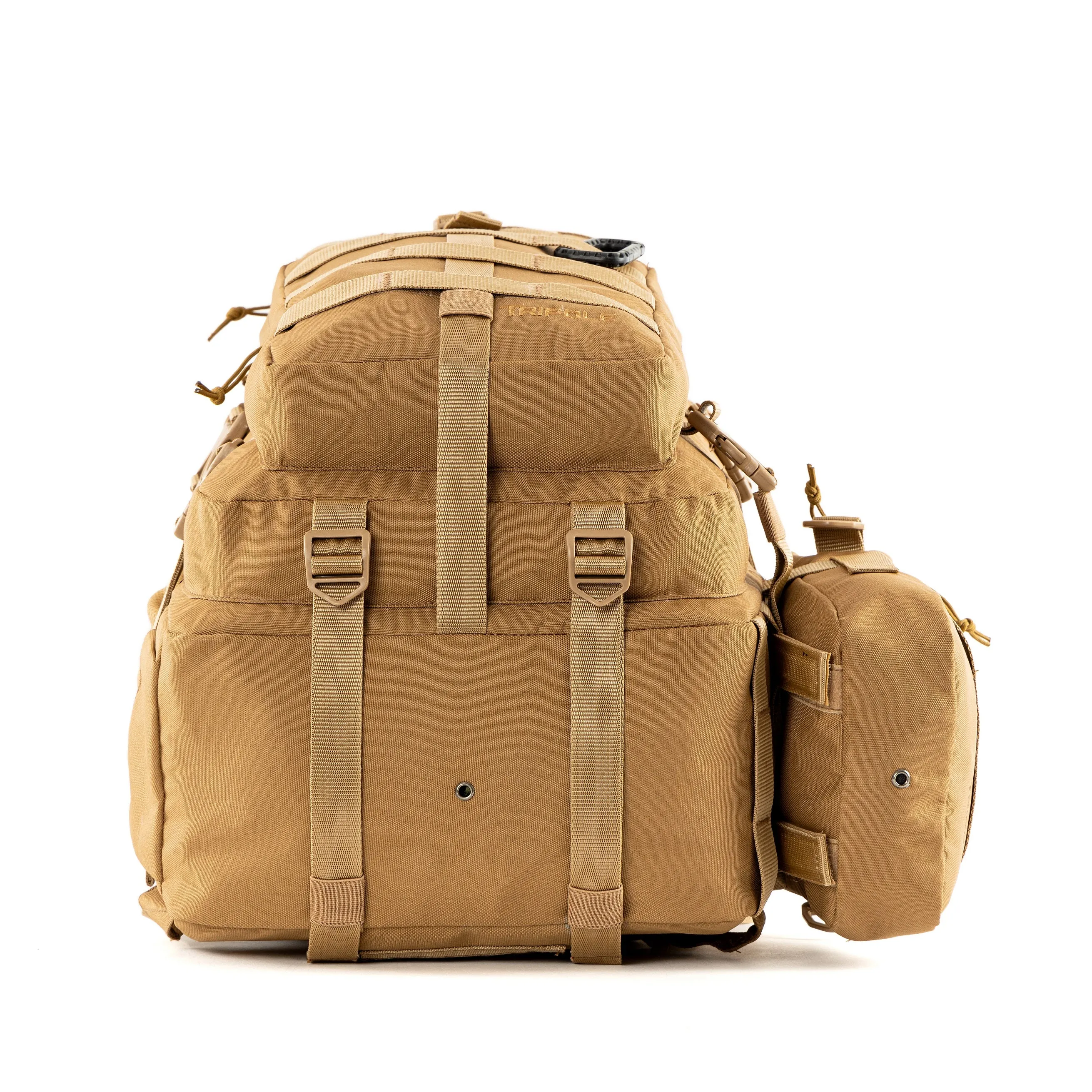 Tripole Alfa 45 Litres Military Tactical Backpack and Rucksack with Detachable Sling Bag | Rain Cover | 3 Year Warranty