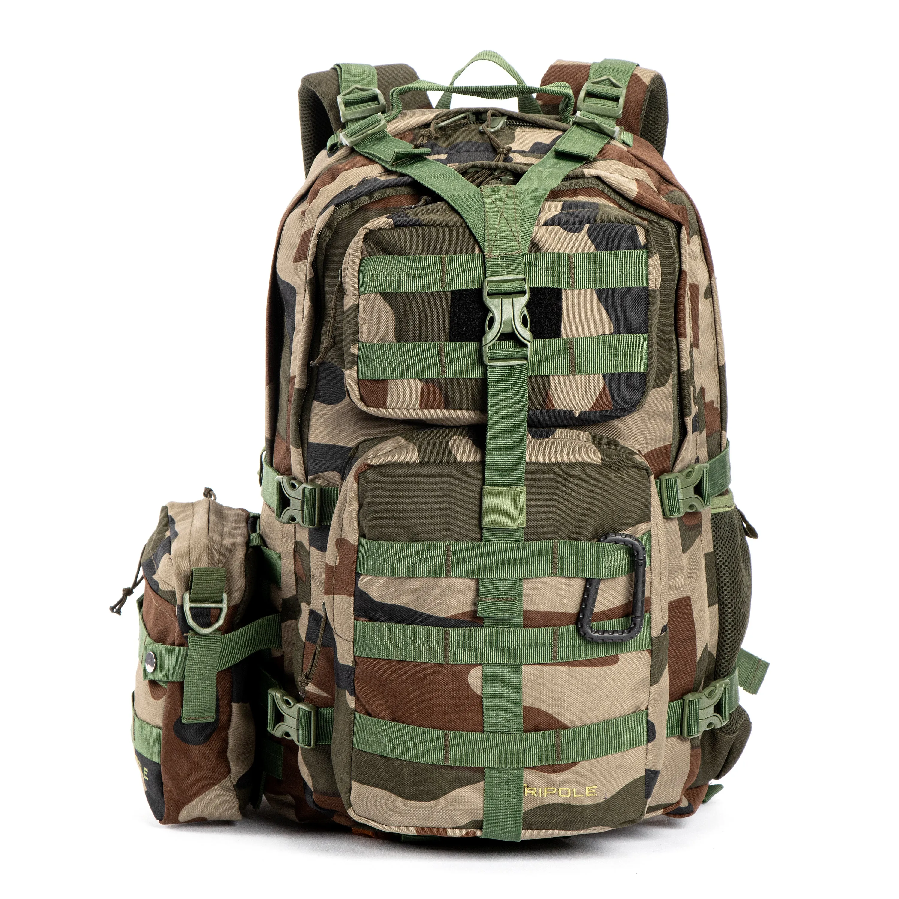 Tripole Alfa 45 Litres Military Tactical Backpack and Rucksack with Detachable Sling Bag | Rain Cover | 3 Year Warranty