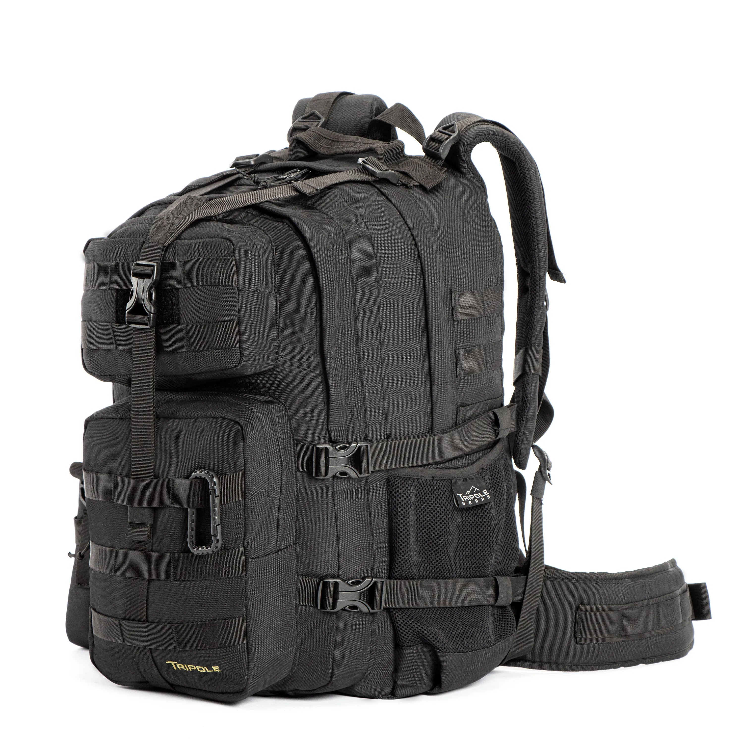 Tripole Alfa 45 Litres Military Tactical Backpack and Rucksack with Detachable Sling Bag | Rain Cover | 3 Year Warranty