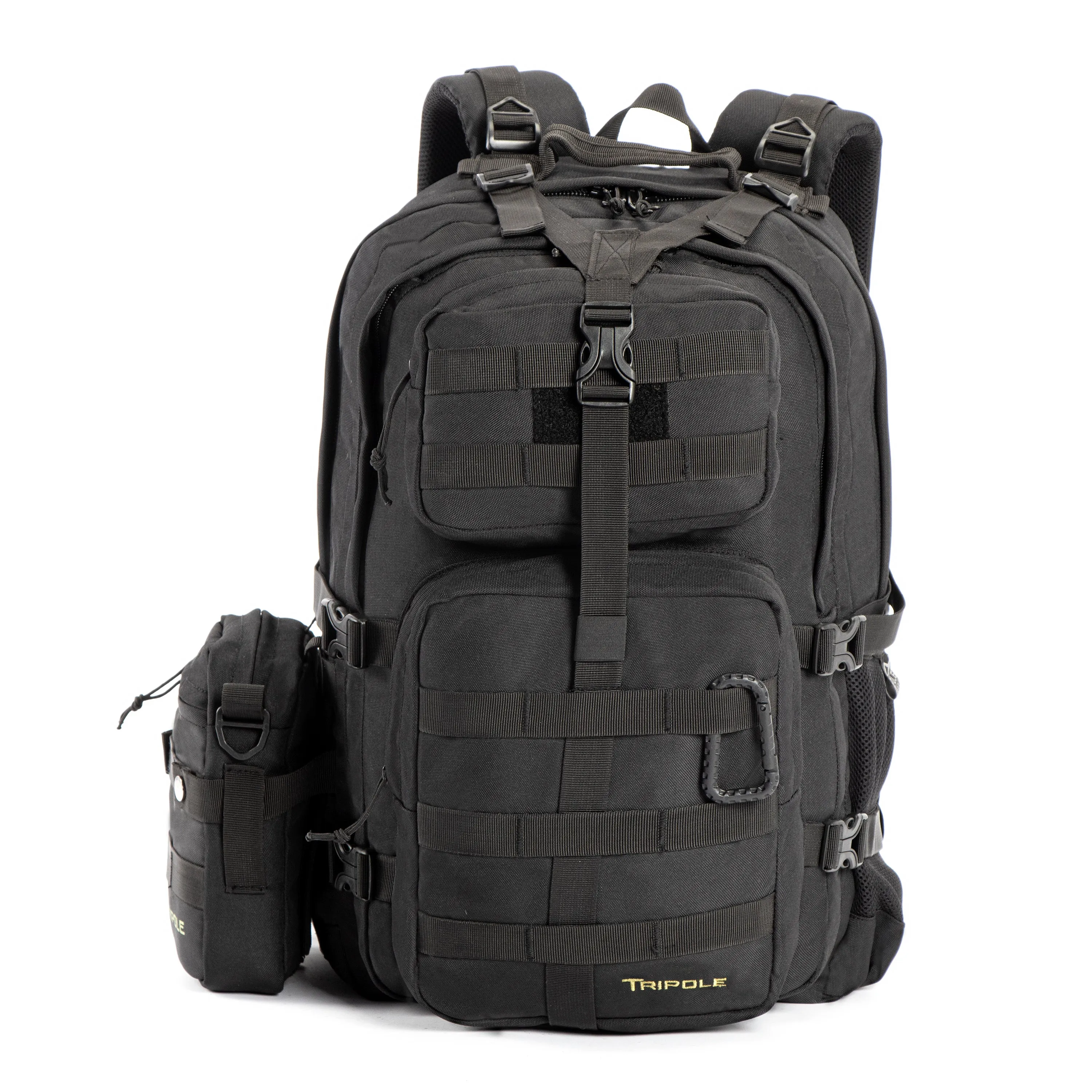 Tripole Alfa 45 Litres Military Tactical Backpack and Rucksack with Detachable Sling Bag | Rain Cover | 3 Year Warranty