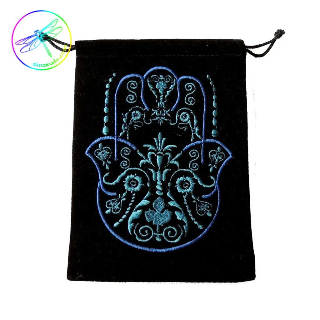 Velvet Bag - Fatima Hand