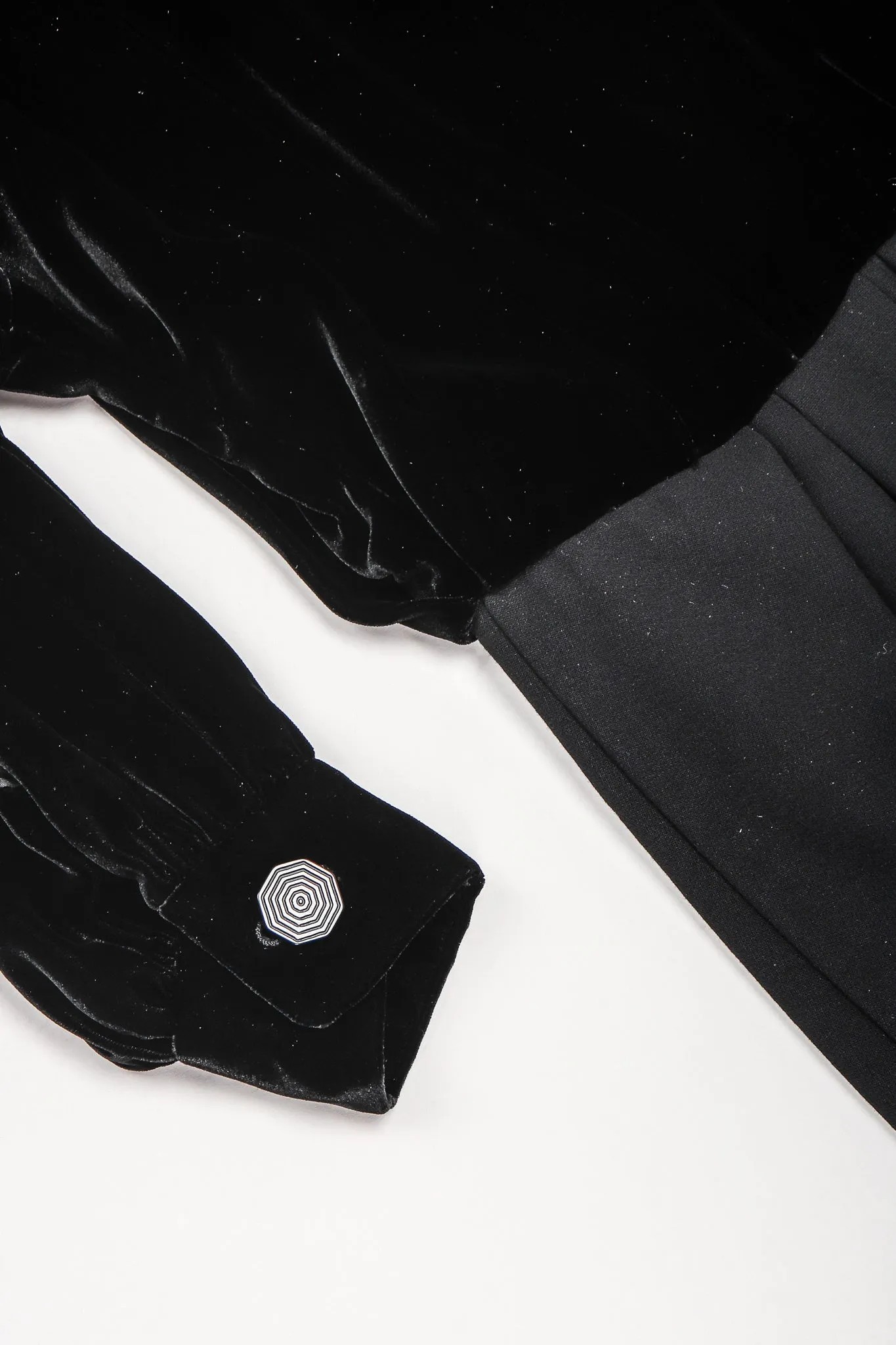 Velvet Blouson Dolman Dress