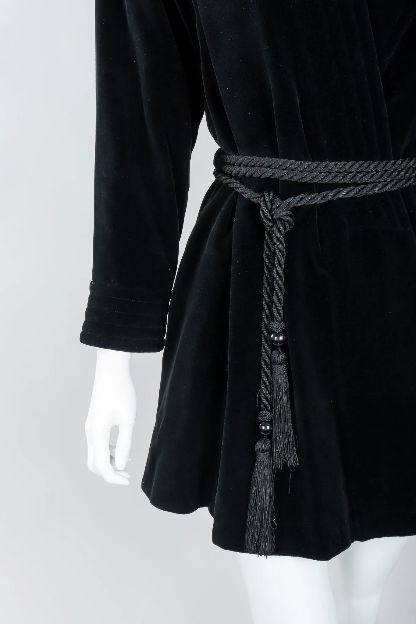 Velvet Rope Tie Jacket