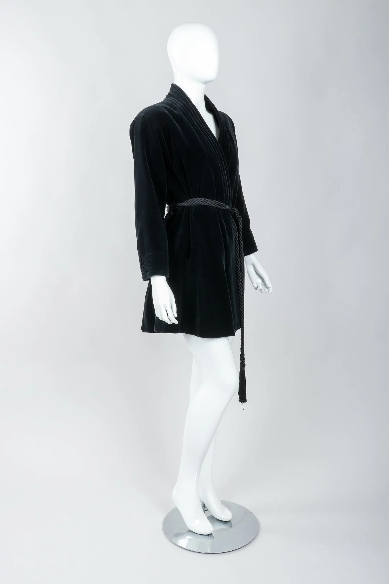 Velvet Rope Tie Jacket