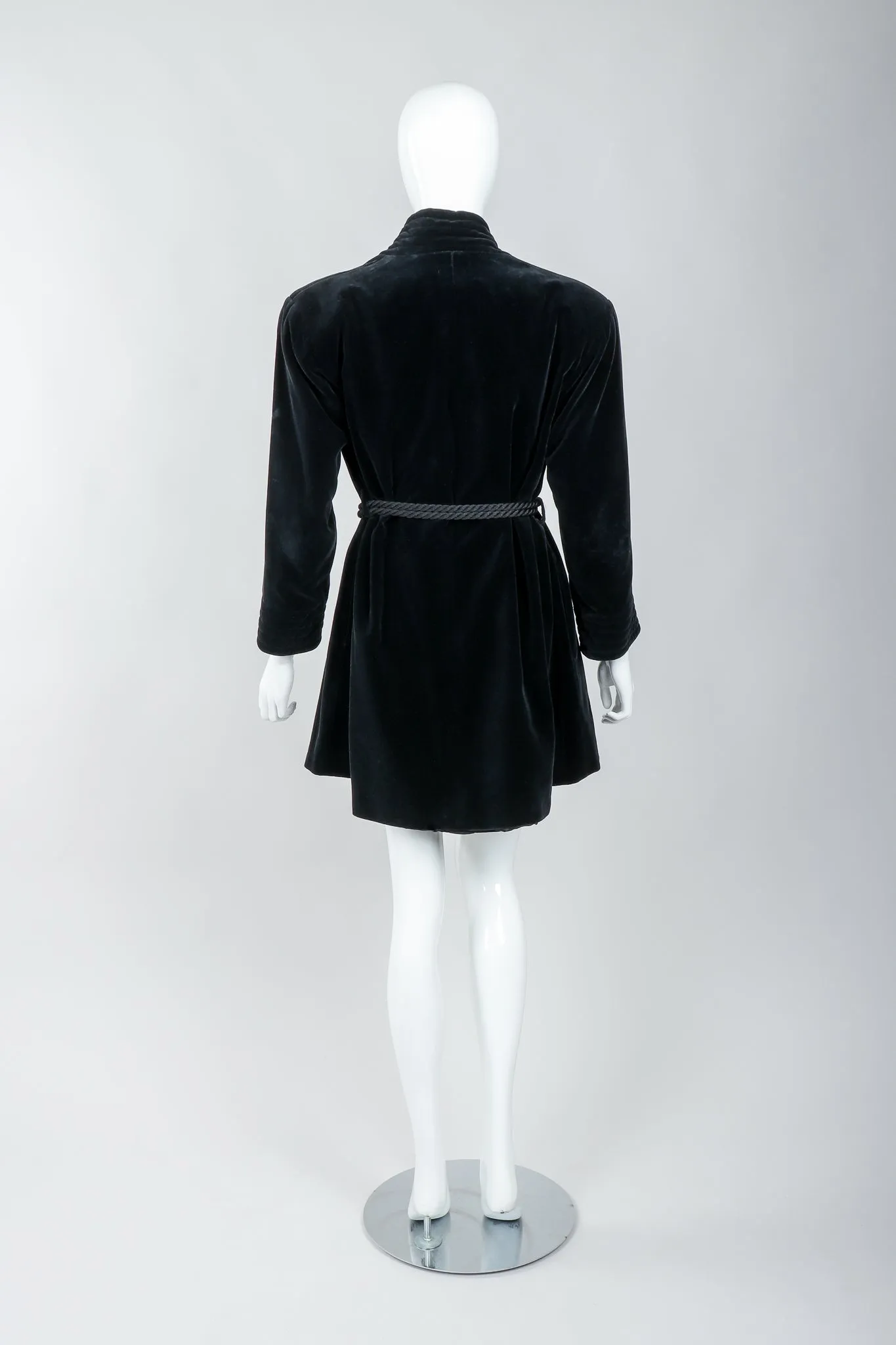Velvet Rope Tie Jacket