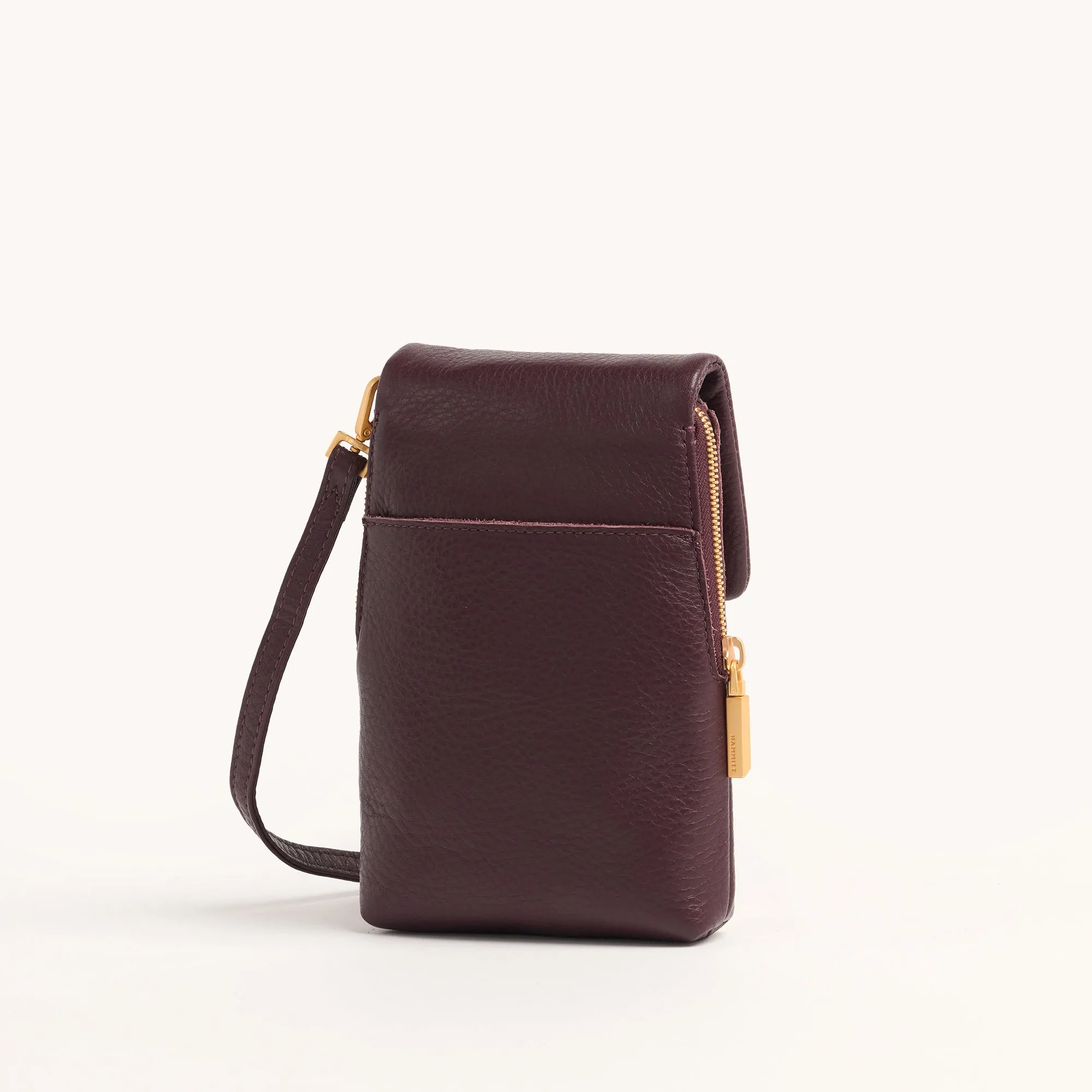 VIP Mobile | Cabernet Pebble/Brushed Gold