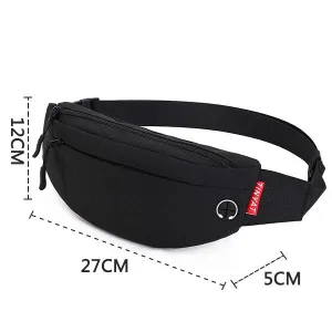 Waist Bag pack Purse Casual Large Phone Belt Bag Pouch