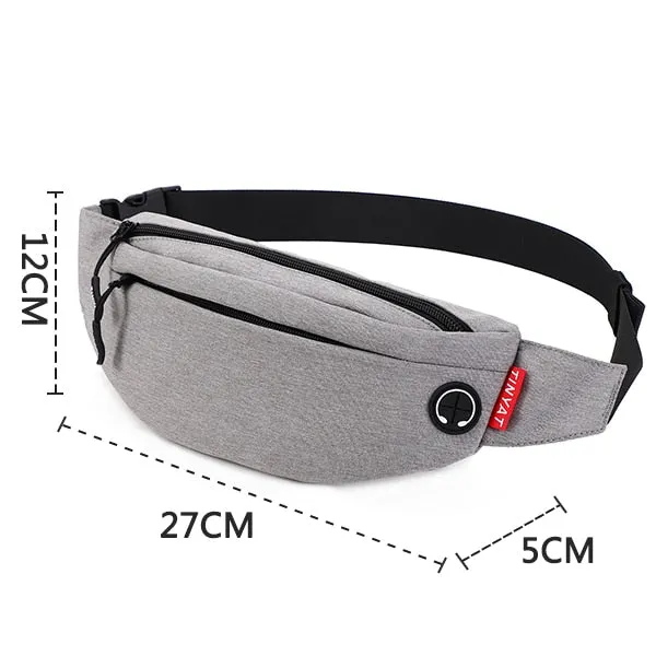 Waist Bag pack Purse Casual Large Phone Belt Bag Pouch