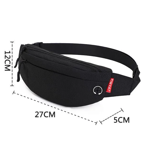 Waist Bag pack Purse Casual Large Phone Belt Bag Pouch