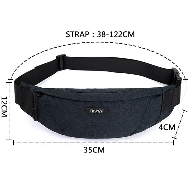Waist Bag pack Purse Casual Large Phone Belt Bag Pouch